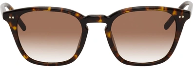 Oliver Peoples X Frere Ny 52mm Wayfarer Sunglasses In Brown Tortoise