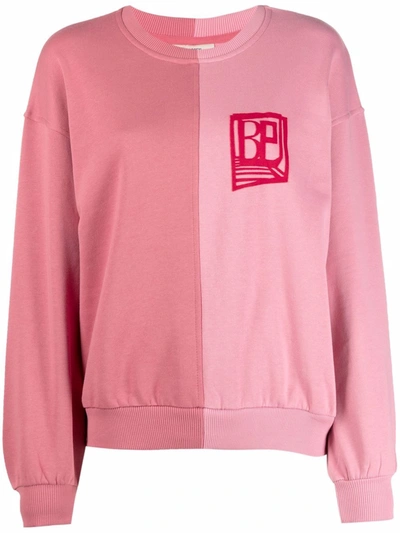 BAUM UND PFERDGARTEN JUINE COLOUR-BLOCK ORGANIC COTTON SWEATSHIRT 