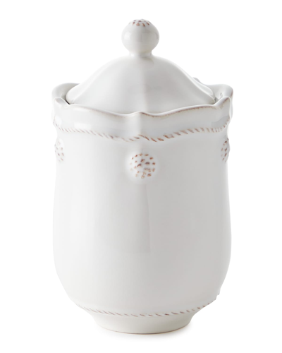 Juliska Berry & Thread 2-piece Whitewash Lidded Jar Set