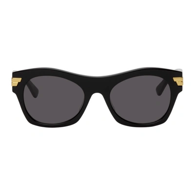 Bottega Veneta Bv1103s Black Unisex Sunglasses