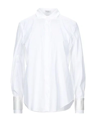 Brunello Cucinelli Shirts In White
