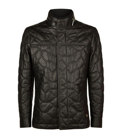Stefano Ricci Africa Quilted Leather Jacket | ModeSens