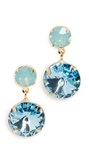 Jennifer Behr Lylah Earrings In Blue