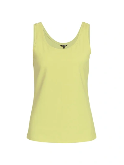 Nic + Zoe Perfect Scoop Tank Top In Kiwi