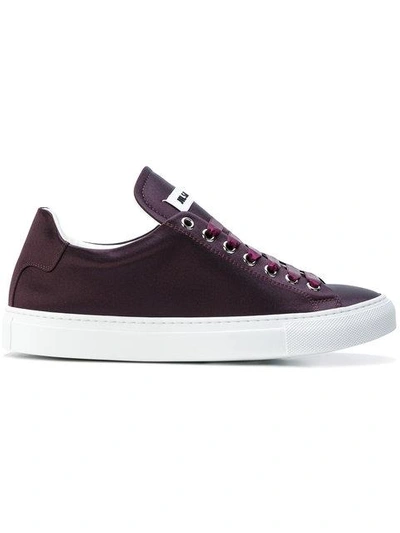 Jil Sander Lace Up Trainers - Pink