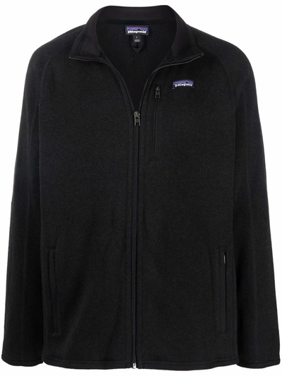Patagonia Better Sweater Recycled-polyester Sweatshirt In Black