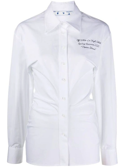 Off-white Cotton Shirt White