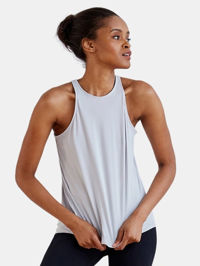 Aday Pleat & Repeat Tank In Grey