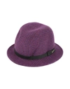 Borsalino Hats In Purple