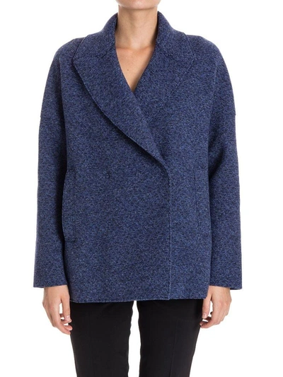 Harris Wharf London - Wool Jacket In Blue