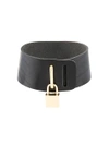 Absidem Padlock Collar In Black