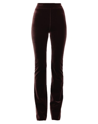 Chiara Boni La Petite Robe Pants In Dark Brown