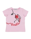 Vivetta Kids' T-shirts In Pink