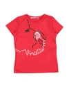 Vivetta Kids' T-shirts In Red