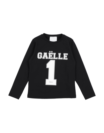 Gaelle Paris Kids' T-shirts In Black