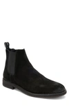Allsaints Men's Harley Suede Chelsea Boots In Black Suede
