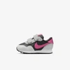 Nike Md Valiant Baby/toddler Shoes In Dark Smoke Grey,light Smoke Grey,fuchsia Glow,hyper Pink
