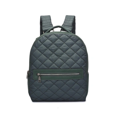Sol And Selene Women's All Star Quilted Backpack In Forest