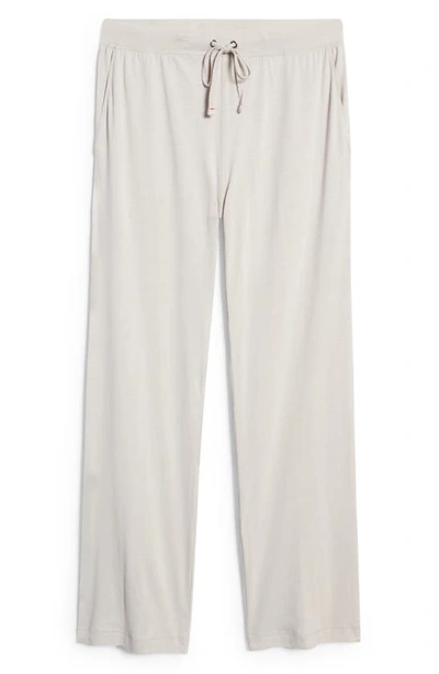 Daniel Buchler Knit Pajama Pants In Pebble