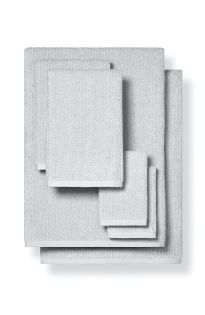 Boll & Branch 6-piece Organic Cotton Towel Set In Pale Pewter