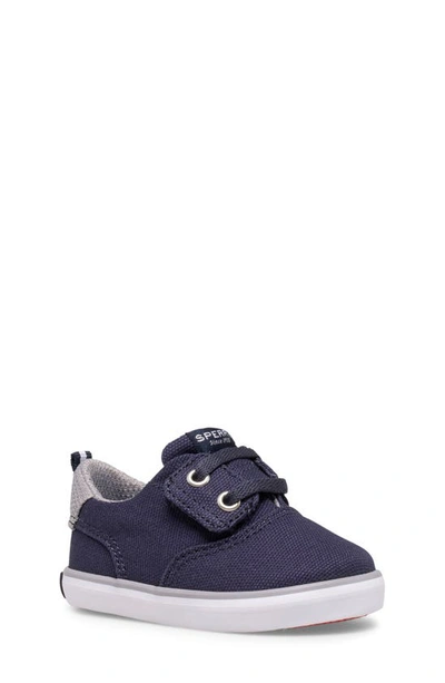 Sperry Babies' Spinnaker Jr. Washable Crib Shoe In Navy