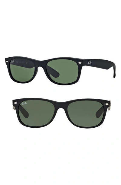 RAY BAN WAYFARER 58MM RECTANGULAR SUNGLASSES RB213258-X