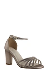 Touch Ups Lauren Ankle Strap Sandal In Champagne