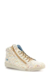 Cloud Aika High Top Sneaker In Luxor White Leather