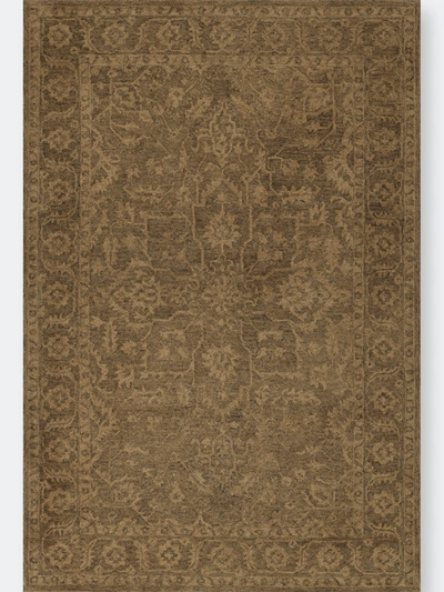 Addison Rugs Addison Harlow Vintage Hand Tufted Area Rug In Brown