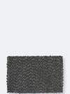 Addison Rugs Addison Boulder Chunky Hand Loomed Wool Rug In Black