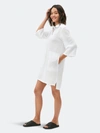 Michael Stars Cecily Shirt Dress In White