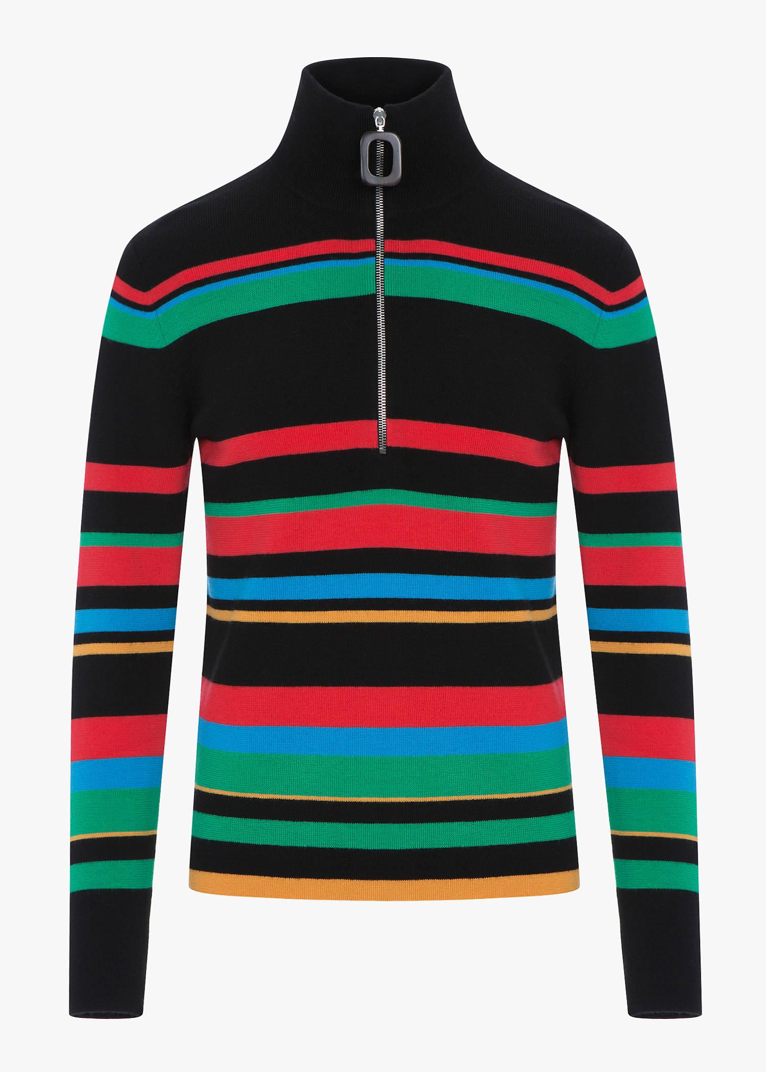 jw anderson half zip sweater