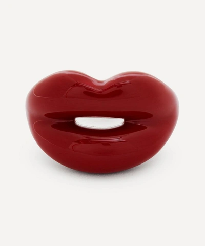 Solange Azagury-partridge Classic Red Hotlips Ring