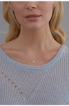 Sara Weinstock Reverie Pavé Diamond Pendant Necklace In 18k White Gold