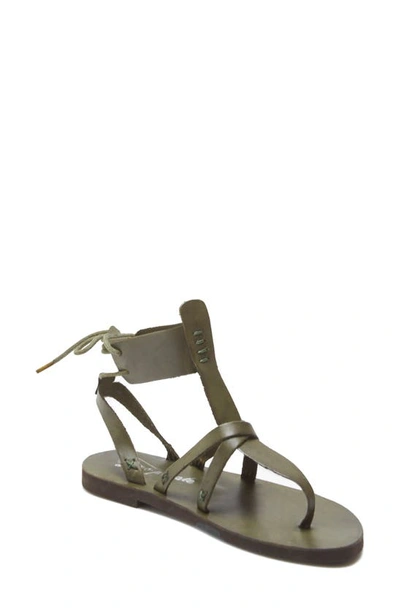 Free People Vacation Day Sandal In Khaki