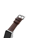 Shinola Men's 24mm Grizzly Leather Strap For Apple Watch In Cattail