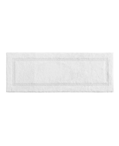 Nautica Peniston Solid Cotton Tufted Bath Runner Rug, 60" X 22" Bedding In White