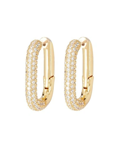 Oma The Label Women's Chi 18k Gold Plated Brass Earrings