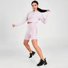 Nike Women's Swoosh Bike Shorts In Iced Lilac