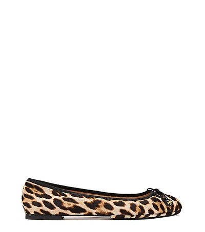 Tory Burch Laila Driver Ballet Flats In Leopard