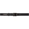 Chloé Black Classic Logo Belt