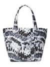 Mz Wallace Medium Metro Wave Tie-dye Tote In Multicolour