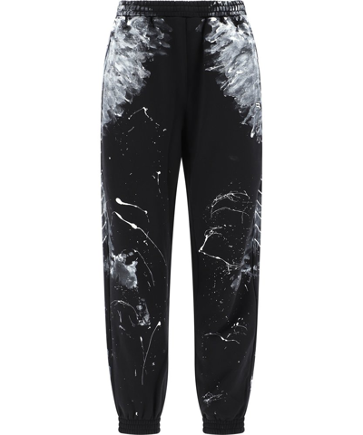 Balenciaga Terry Tracksuit Jogger In Cotton Blend In Black