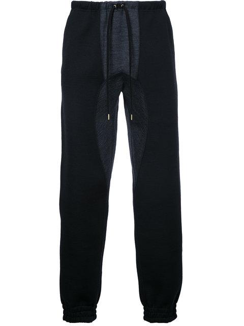 panelled track pants