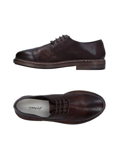 Marsèll Lace-up Shoes In Dark Brown