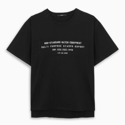Stampd Black Printed T-shirt