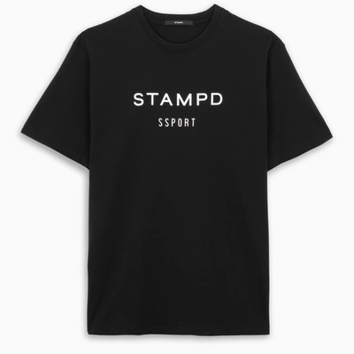 Stampd Black  Ssport-print T-shirt