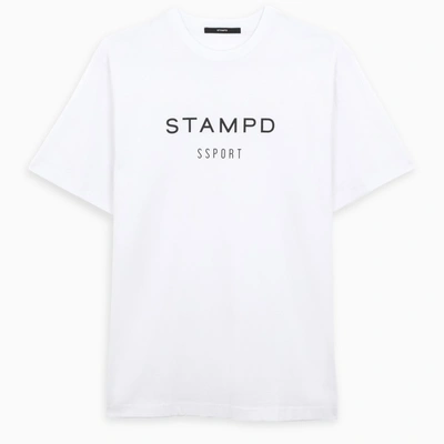 Stampd White  Ssport-print T-shirt