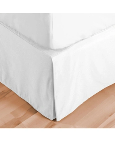 Bare Home Double Brushed Bed Skirt, Twin Xl In Ivory
