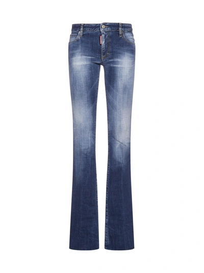 Dsquared2 Blue Flared Jeans